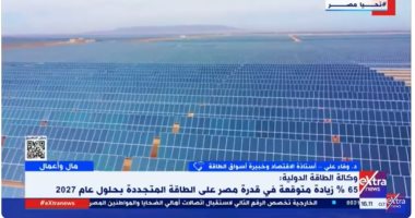 خبيرة لإكسترا نيوز: مصر أصبحت لاعبا بارزا فى مجال الطاقة المتجددة