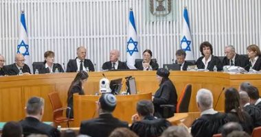 محكمة إسرائيل العليا تلغى قانون يحد من الإشراف القضائى على أعضاء الحكومة