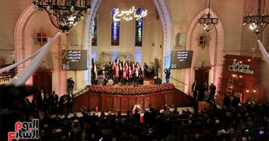 وزيرة التضامن تشارك الطائفة الإنجيلية الاحتفال بعيد الميلاد بكنيسة قصر الدوبارة