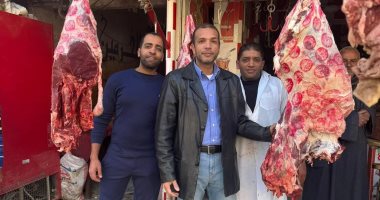 المرور على المجازر ومحلات بيع اللحوم للتأكد من المعروض وضبط الأسعار.. صور