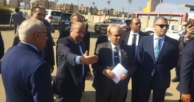 وزير العدل يتفقد أرض إنشاء مجمع محاكم جديد فى بورسعيد.. صور