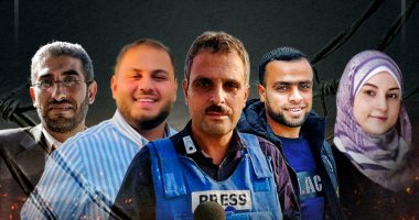 استشهاد 3 صحفيين بقصف إسرائيلى على غزة والعدد يرتفع لـ136 صحفيا منذ الحرب