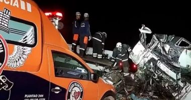 مأساة فى البرازيل: 25 قتيلا إثر حادث تصادم بين حافلة تقل سياحا وشاحنة