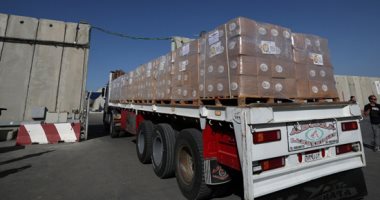 شاحنات مساعدات غزة ـ أرشيفية