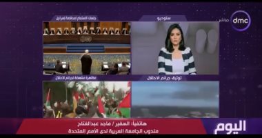 مندوب الجامعة العربية بالأمم المتحدة: إسرائيل تحاول نفى التهم الموجهة ضدها