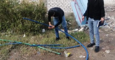 مياه الإسكندرية تشن حملات لإزالة التعديات على شبكة فرع المندرة