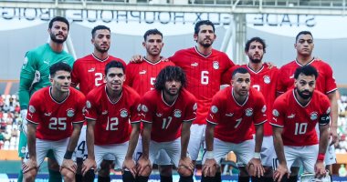 منتخب مصر بالأحمر وغانا بالأبيض فى مباراة غد بأمم أفريقيا