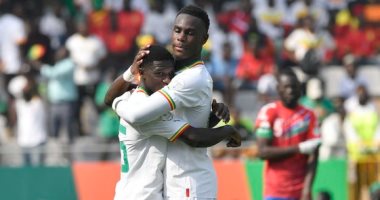 لامين كامارا يضيف هدف السنغال الثالث أمام جامبيا فى كأس أمم أفريقيا