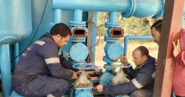 إحلال وتجديد 28 محطة مياه نقالى خلال فترة السدة الشتوية بسوهاج