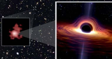 تليسكوب جيمس ويب الفضائى يكتشف أقدم وأبعد ثقب أسود على الإطلاق
