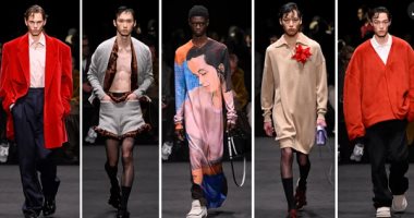 بدل بشورت.. أبرز اتجاهات الأزياء بأسبوع الموضة في ميلانو للملابس الرجالي