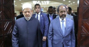 شيخ الأزهر يستقبل الرئيس الصومالي ويؤكِّد تضامن الأزهر مع الصومال