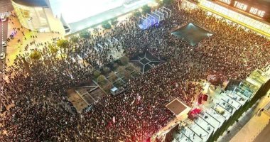 آلاف الإسرائيليين يتظاهرون بتل أبيب للمطالبة بالإطاحة بحكومة نتنياهو