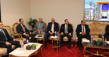  وزير العدل يلتقي مجلس إدارة نادي قضاة بورسعيد بالعاصمة الإدارية 
