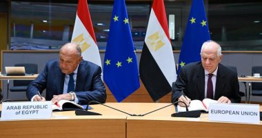 اتفاق مصرى أوروبى على رفع العلاقات إلى مستوى الشراكة الاستراتيجية الشاملة