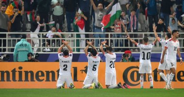 فلسطين تتأهل لدور الـ16 بـ كأس آسيا لأول مرة في تاريخها.. فيديو 