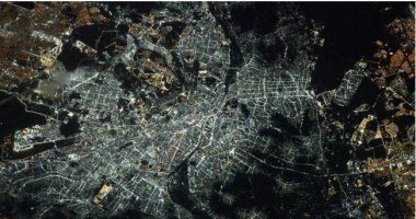 شاهد صورة ليلية للقاهرة من محطة الفضاء الدولية