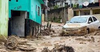 مصرع 3 أشخاص على الأقل وإجلاء 25 ألف شخص بسبب الأمطار الغزيرة فى البرازيل