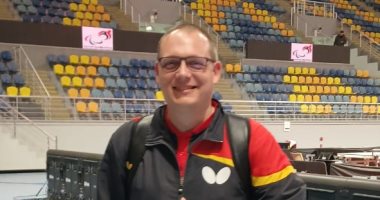 مدرب ألمانيا للطاولة البارالمبية: بطولة مصر الدولية رائعة وانبهرت بالأهرامات
