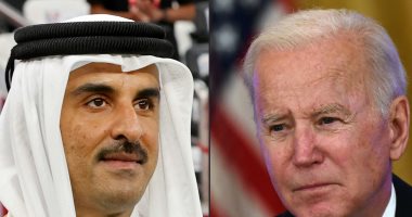 بايدن يتحدث مع أمير قطر بشأن الأوضاع فى غزة