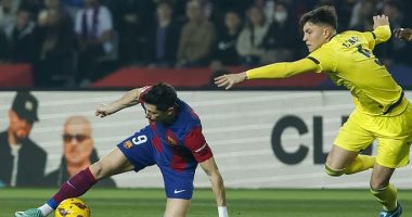 برشلونة ضد فياريال.. البارسا يتأخر 1-0 في الشوط الأول "فيديو"
