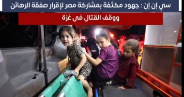 جهود مكثفة بمشاركة مصر لإقرار صفقة الرهائن ووقف القتال فى غزة.. فيديو