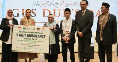 "بيت الزكاة والصدقات" يتسلَّم 5 سيارات إسعاف من جمعية نهضة العلماء الإندونيسية