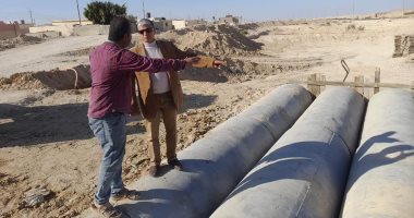 تنفيذ مشروعات مخرات سيول جديدة بوسط سيناء ضمن الخطة الاستثمارية
