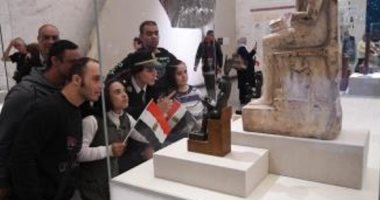 الداخلية تنظم زيارة للمتحف القومى للحضارات لقادرون باختلاف بمناسبة عيد الشرطة.. صور