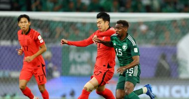 شوط أول سلبى بين السعودية وكوريا الجنوبية فى ثمن نهائى كأس أمم آسيا