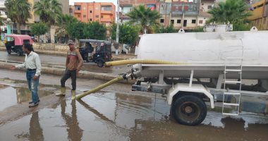 محافظ كفر الشيخ: رفع مياه الأمطار و1400 طن قمامة بالمراكز والمدن