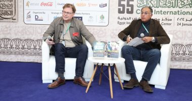 "يورن هورست" محقق شرطة نرويجى يتحول لكتابة أدب الجريمة بمعرض الكتاب