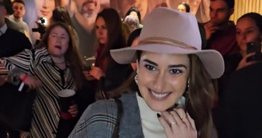 أمينة خليل ونجلاء بدر وجيهان الشماشرجي فى العرض الخاص لفيلم "أنف وثلاث عيون"