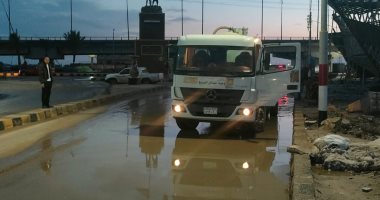  رفع مياه الأمطار بالبرلس وبمصيف بلطيم بكفر الشيخ واسمرار رفع حالة الطوارئ