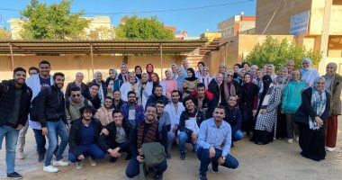 جامعة الإسكندرية تنظم قافلة طبية شاملة إلى قرية الوادى بكينج مريوط