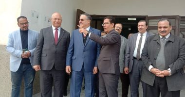 رئيس جامعة بنها ورئيس أمناء "بنها الأهلية" يتفقدان عددا من المراكز والوحدات