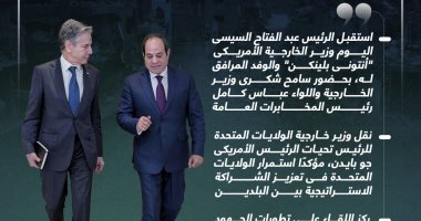 الرئيس السيسى يؤكد ضرورة التسوية العادلة للقضية الفلسطينية.. إنفوجراف