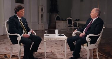تاكر كارلسون.. كيف استخدم فلاديمير بوتين مقابلة المذيع الأمريكى.. فيديو