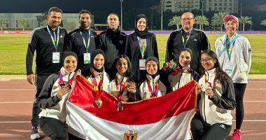 بطلات المشروع القومى يحققن 9 ميداليات متنوعة فى بطولة الأندية العربية