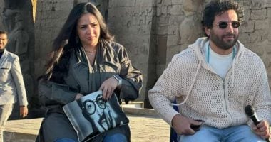 إيمي سمير غانم تتصدر التريند بعد حقيبة صورة والدها والممثلة المفضلة لديها