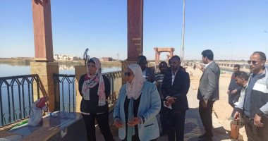 نائب محافظ أسوان تتابع المشروعات الجارية بمدينة أبو سمبل السياحية   