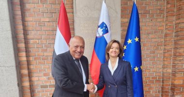 وزير الخارجية يجرى جلسة مباحثات مع وزيرة خارجية سلوفينيا‏