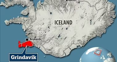 صور الأقمار الصناعية تكشف الثوران البركانى فى أيسلندا من الفضاء