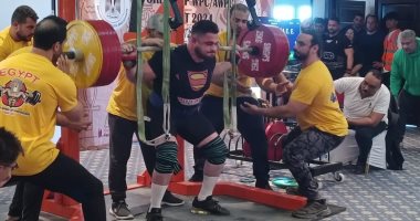 مصطفى العراقى يفوز للمرة الرابعة ببطولة العالم للقوة البدنية