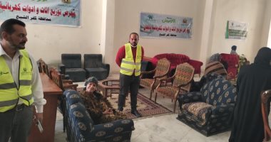 محافظ كفر الشيخ: 4 معارض أثاث وأجهزة كهربائية لدعم 120 أسرة أولى بالرعاية مجاناً
