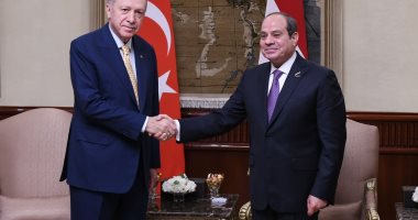 الرئيس التركى: سعيد بزيارة مصر وأشكر الرئيس السيسي على حسن الاستضافة