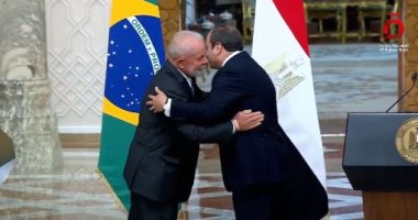 رئيس البرازيل: سعيد بزيارتى للقاهرة بالتزامن مع مرور 100 عام على علاقات البلدين