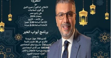 عمرو الليثي يقدم موسما جديدا من "أبواب الخير" فى رمضان على راديو مصر