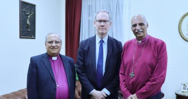 رئيس أساقفة إقليم الإسكندرية للكنيسة الأسقفية يستقبل سفير السويد