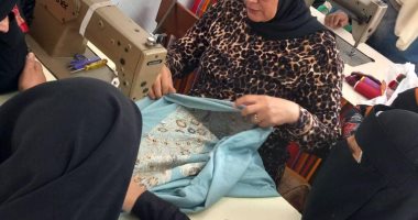 تضامن كفر الشيخ: تدريب 20 سيدة على أعمال الخياطة والتفصيل.. صور